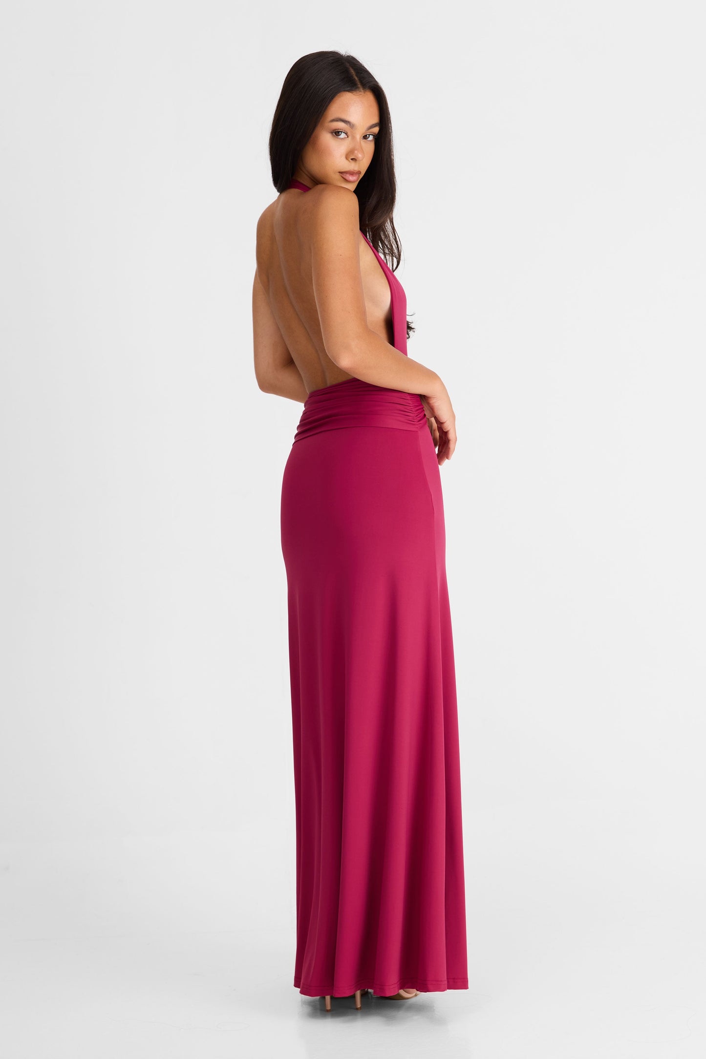 Vestido Largo Antoinette Vino
