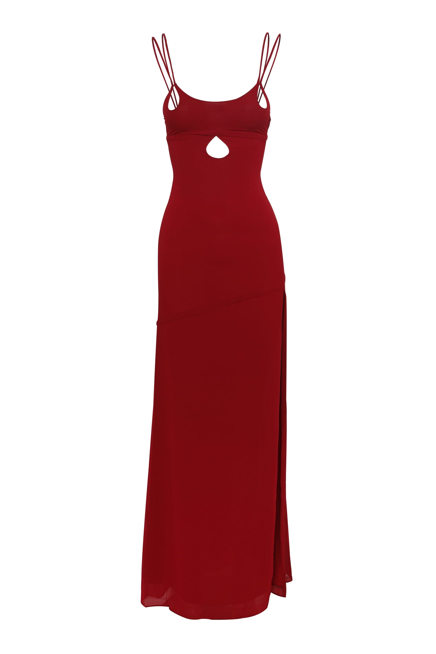 Vestido Largo Arietta Rojo