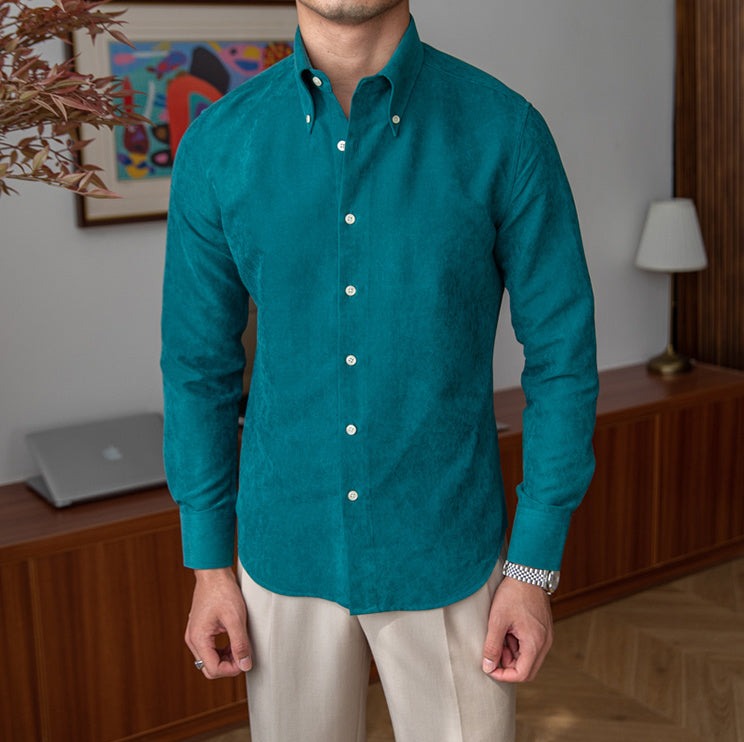 Camisa "Amalfi" de Cuello Puntiagudo