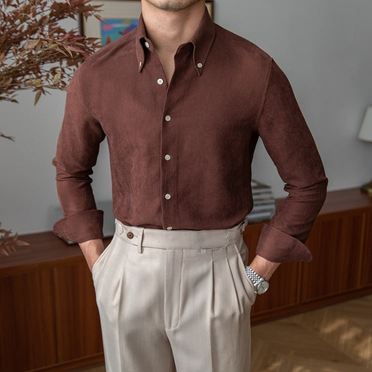 Camisa "Amalfi" de Cuello Puntiagudo