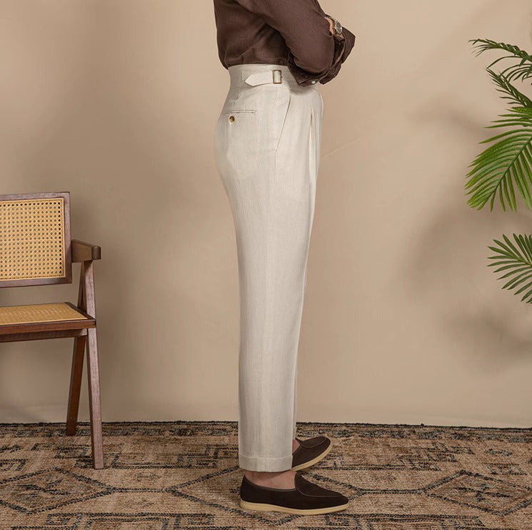 Pantalón Gurkha con Pliegue, Edición Limitada