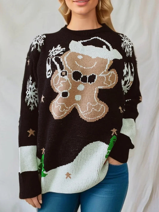 Marlow | Suéter Navideño de Galletas de Jengibre