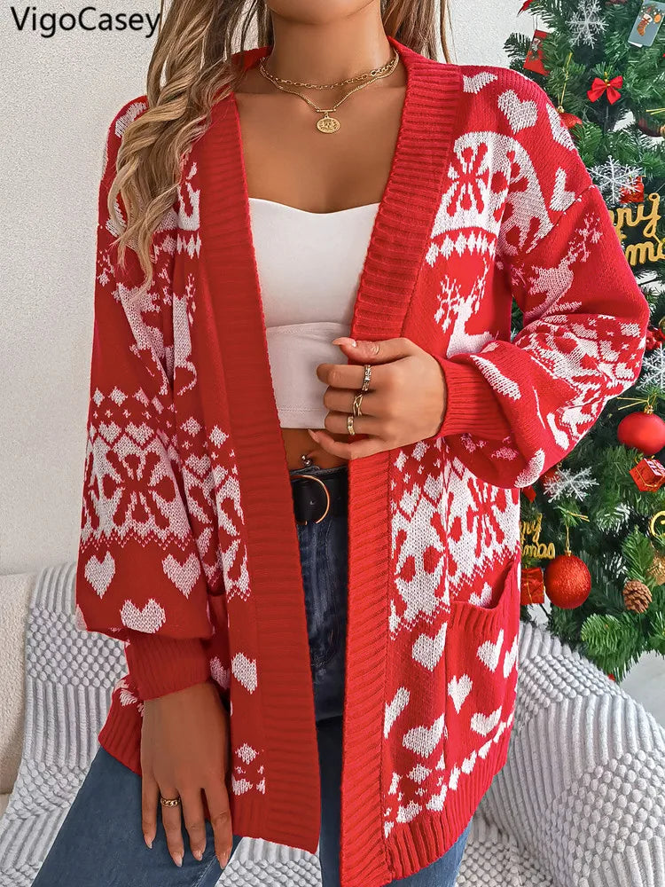 Wynter | Cárdigan Navideño Festivo