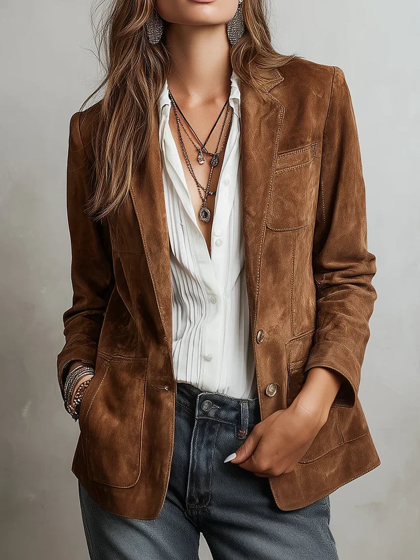 Cristina | Blazer Vintage Café