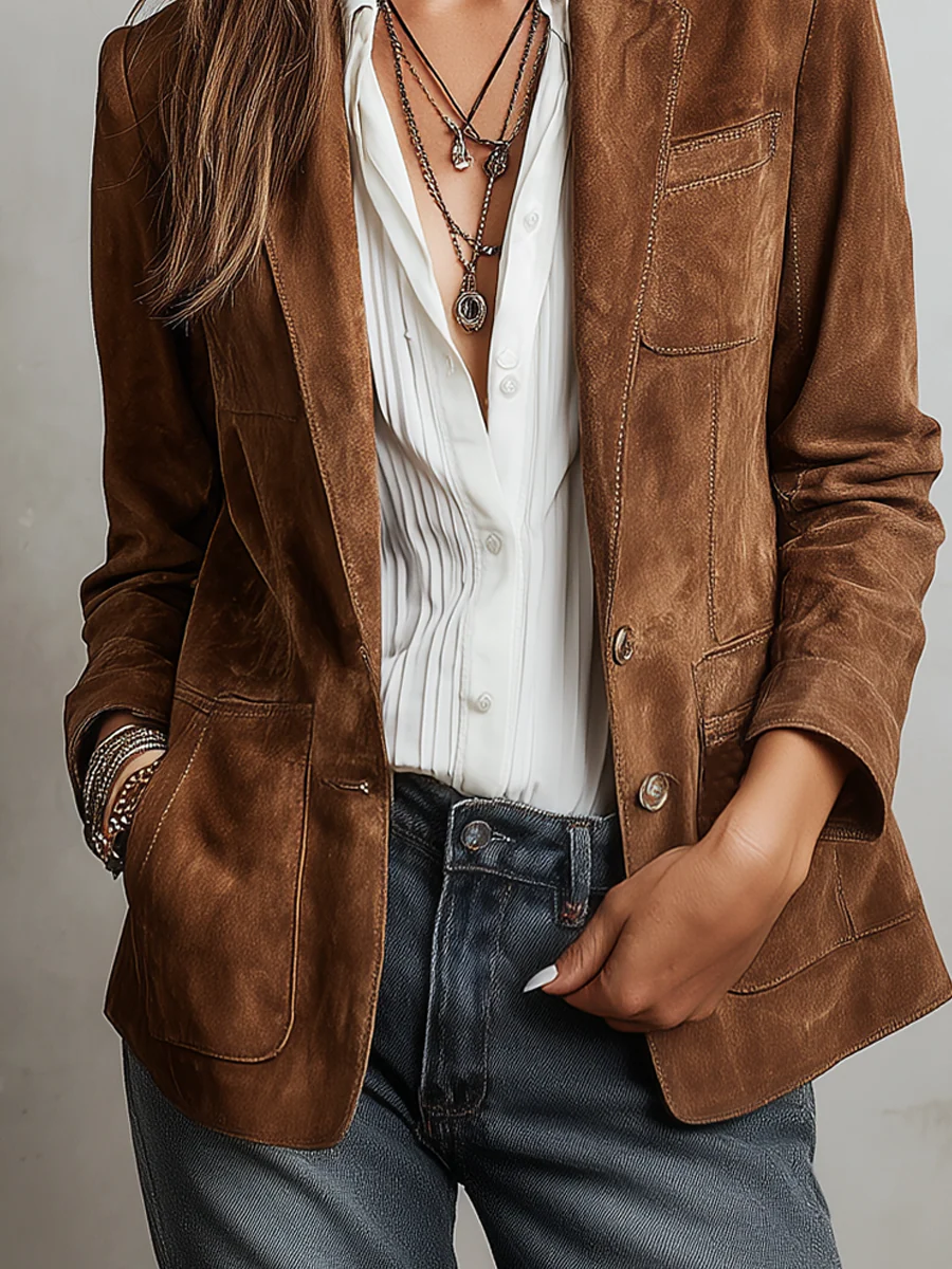 Marcelle | Blazer Vintage Café