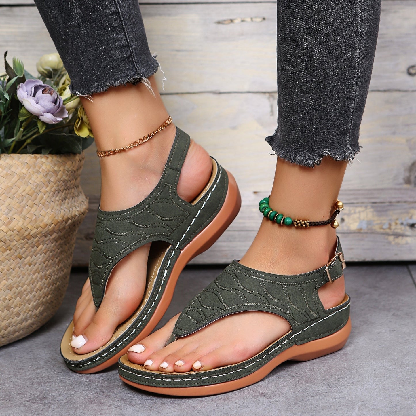 Sandalias Confort Ergonómico Clara