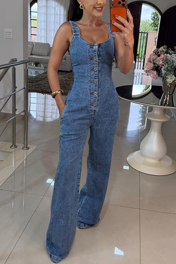 Heidi | Jumpsuit de Mezclilla