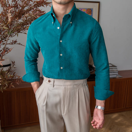 Camisa "Amalfi" de Cuello Puntiagudo