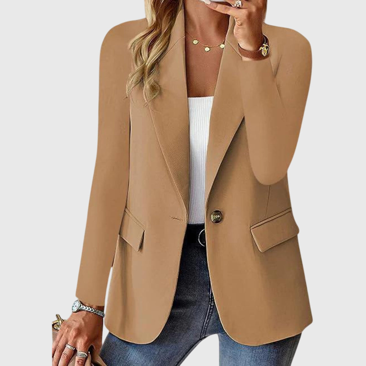 Gabrielle | Blazer Entallado Abierto
