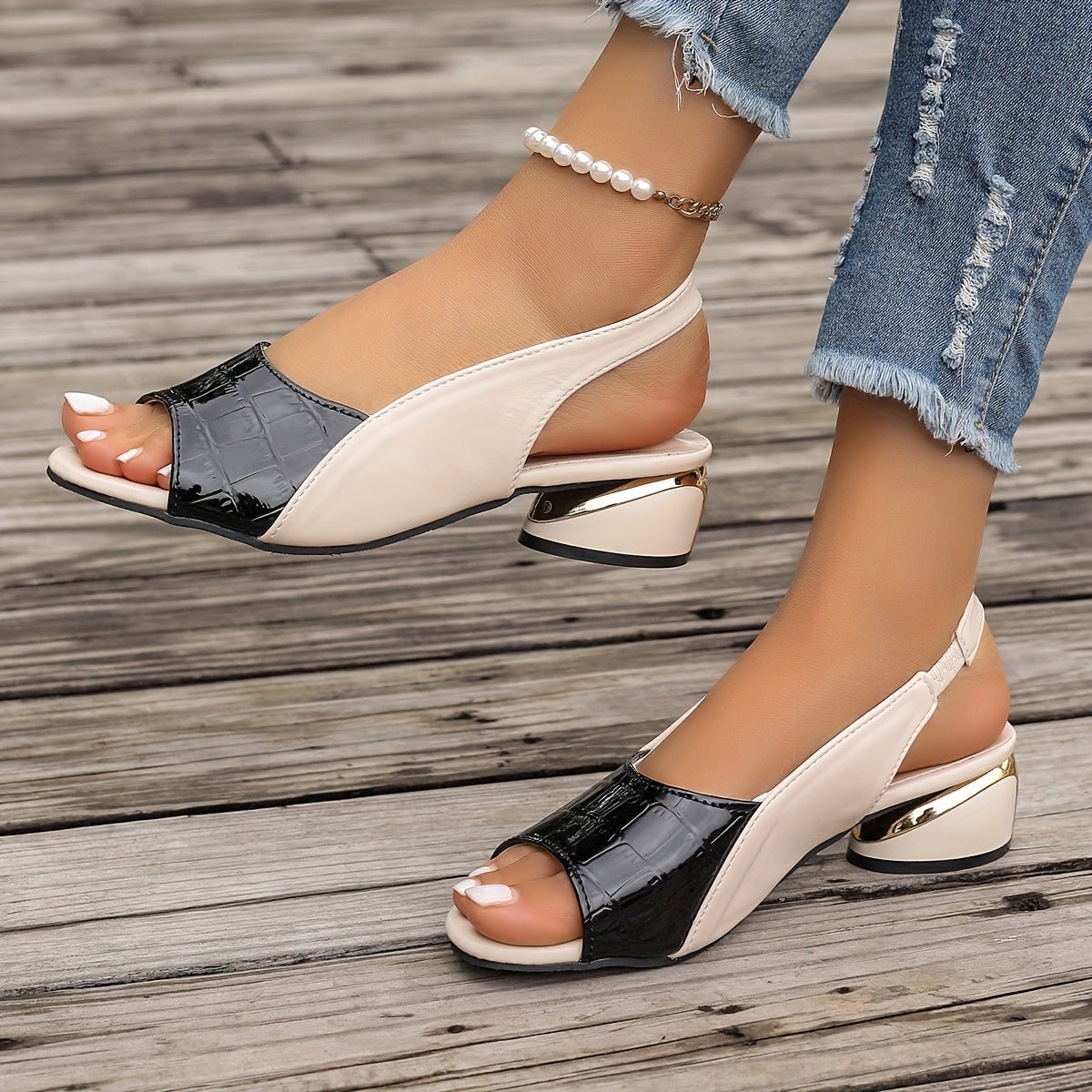 Sandalias elegantes y cómodas