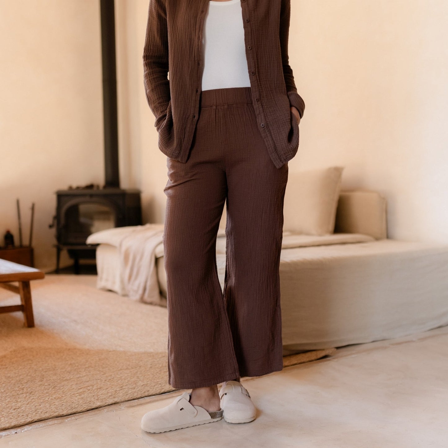 Pantalón de muselina Leja