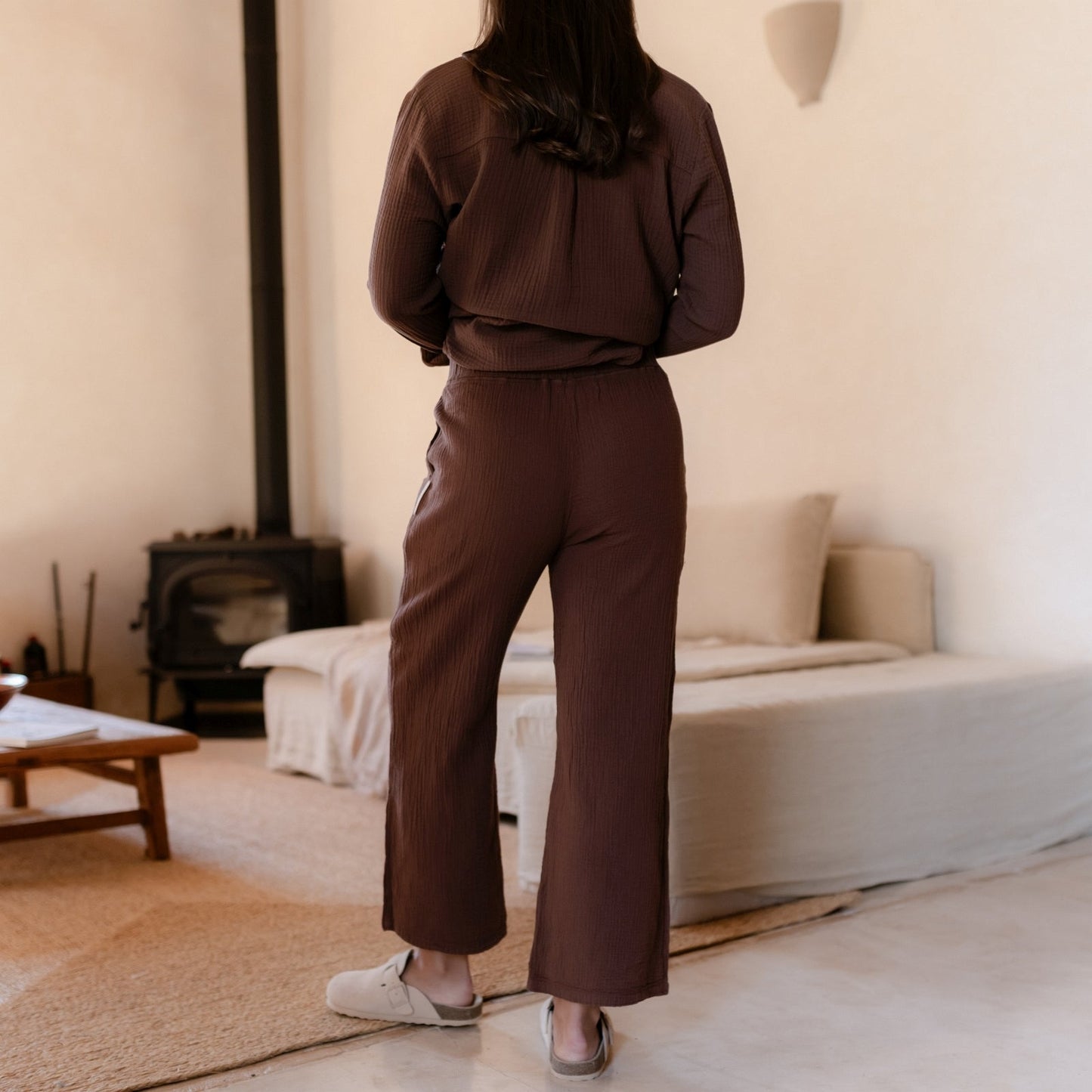 Blusa de muselina Fenja