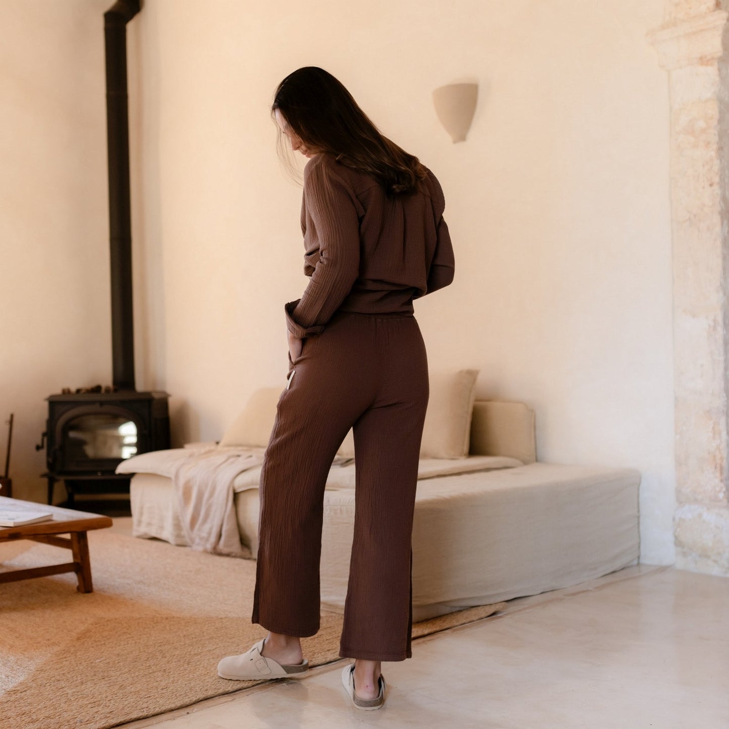 Blusa de muselina Fenja