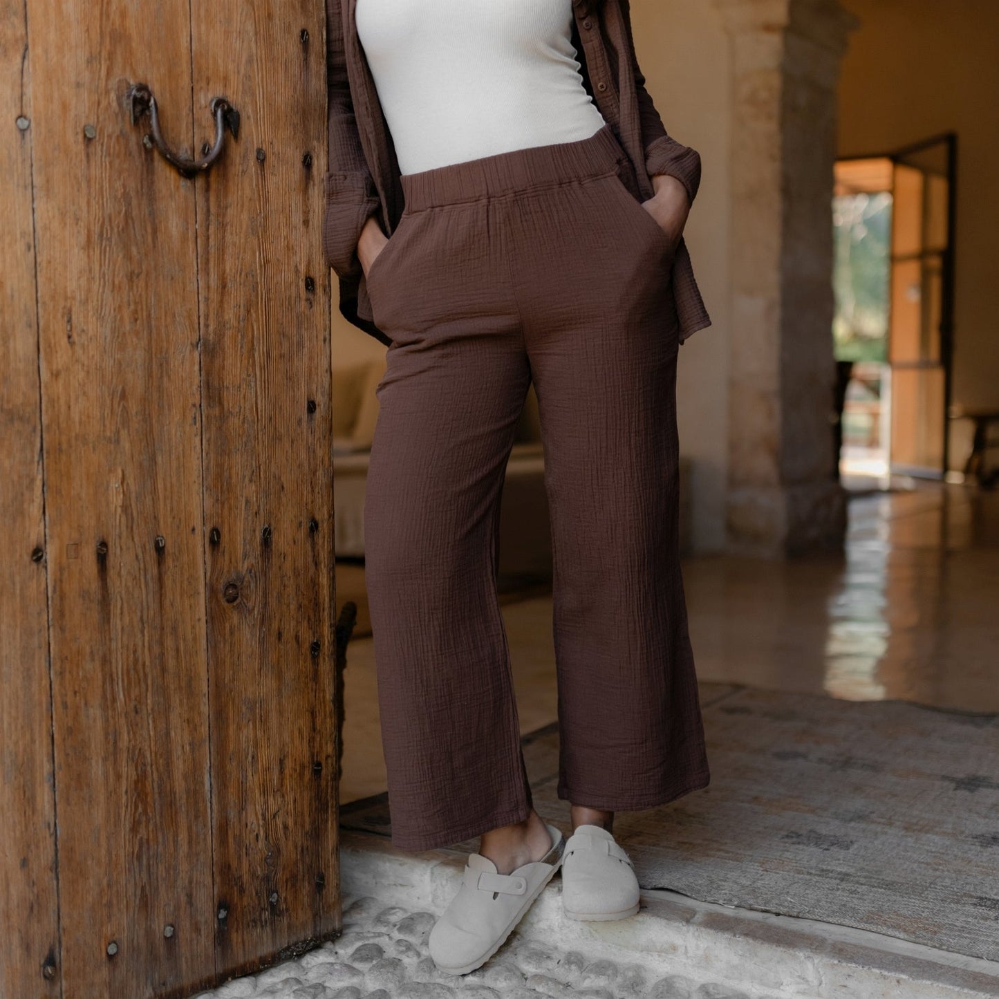 Pantalón de muselina Leja