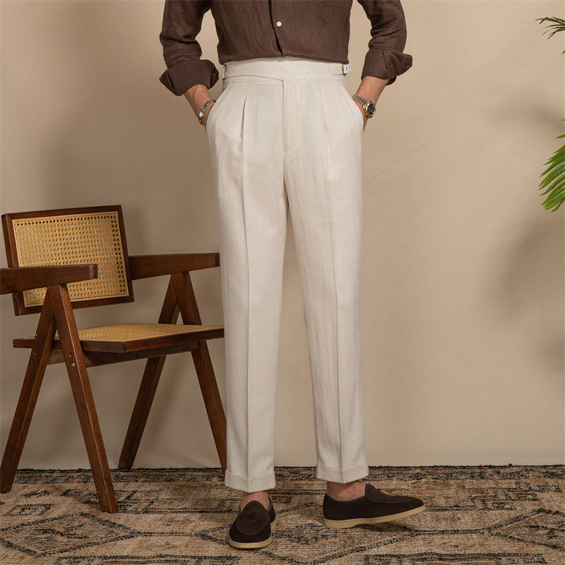 Pantalón Gurkha con Pliegue, Edición Limitada