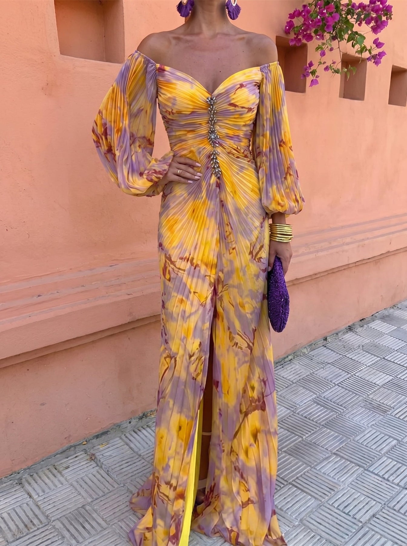 Ludovica | Vestido Maxi Floral