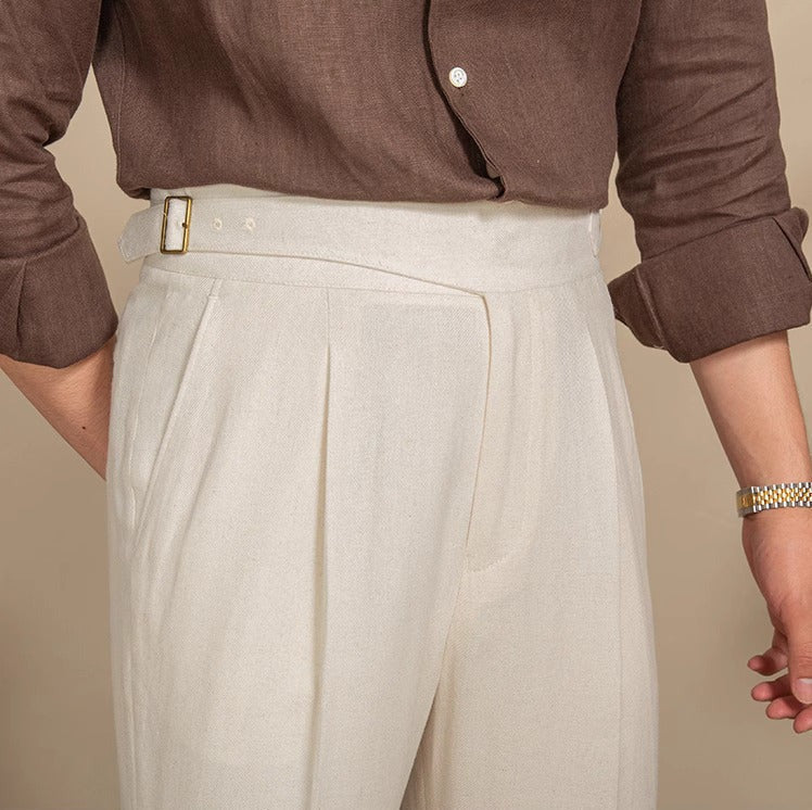 Pantalón Gurkha con Pliegue, Edición Limitada