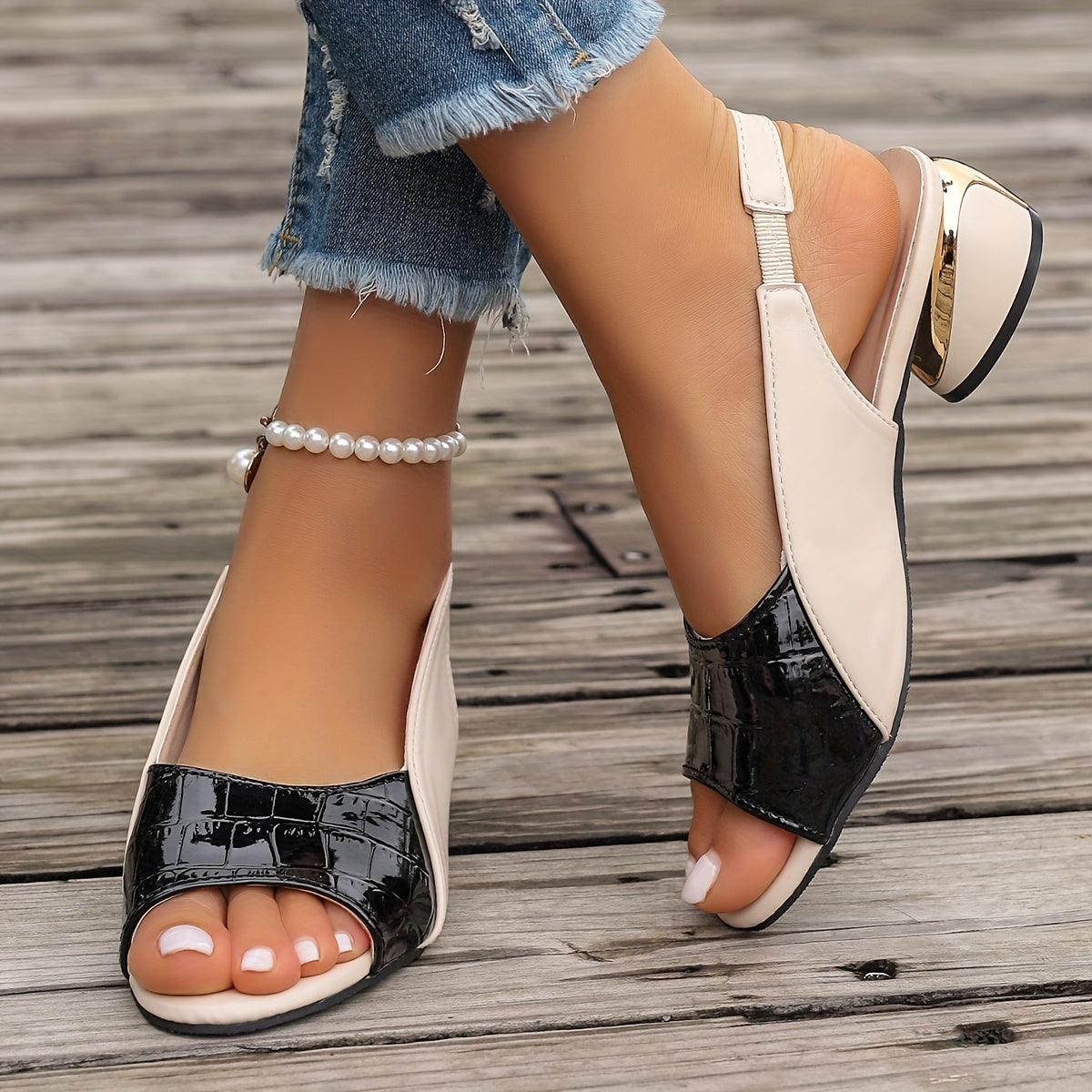 Sandalias elegantes y cómodas