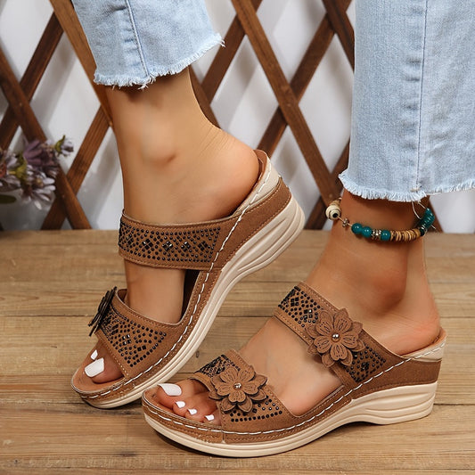Sandalias Confort de Cuña Rosalie