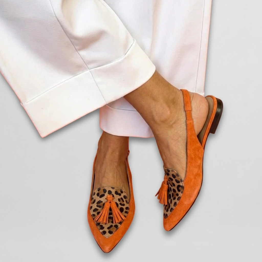 Elena | Sandalias para Mujer con Correas y Flecos