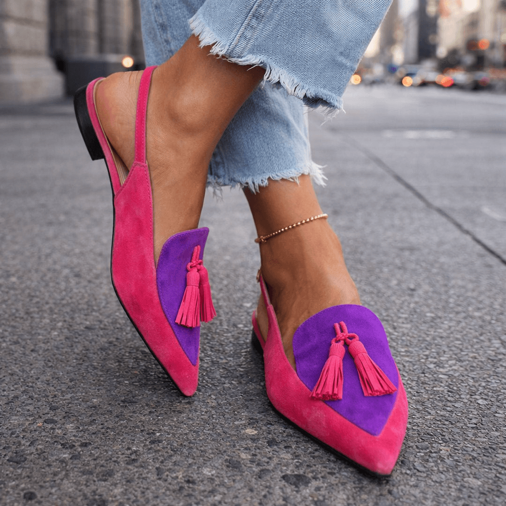 Elena | Sandalias para Mujer con Correas y Flecos