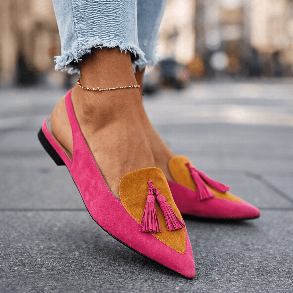 Elena | Sandalias para Mujer con Correas y Flecos