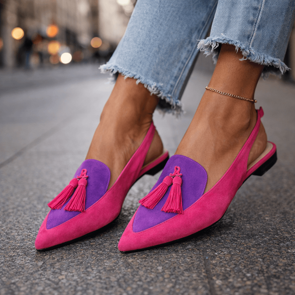 Elena | Sandalias para Mujer con Correas y Flecos