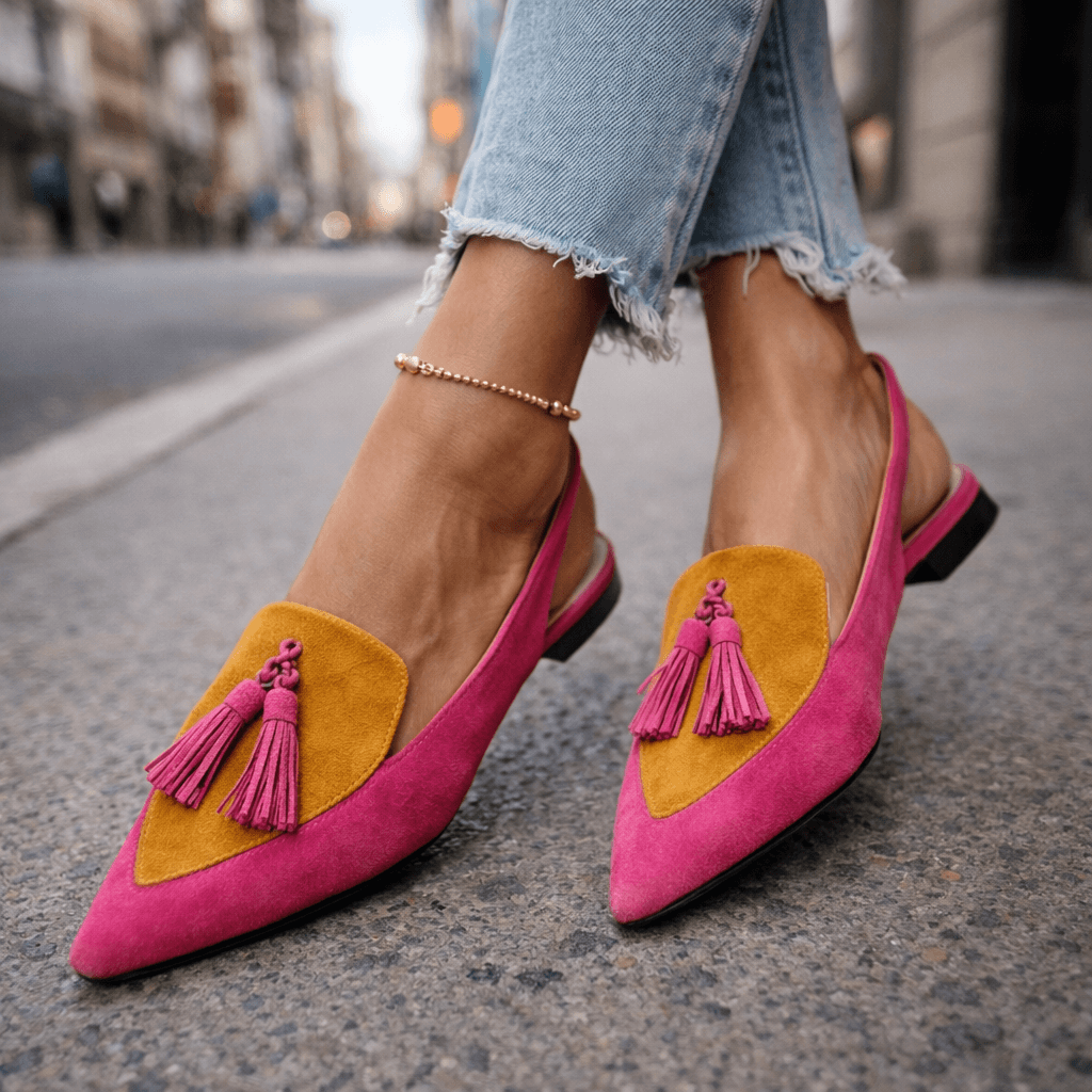 Elena | Sandalias para Mujer con Correas y Flecos