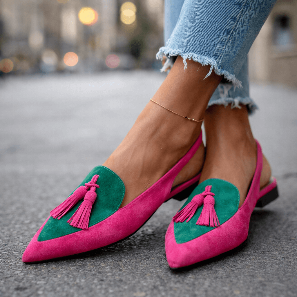 Elena | Sandalias para Mujer con Correas y Flecos