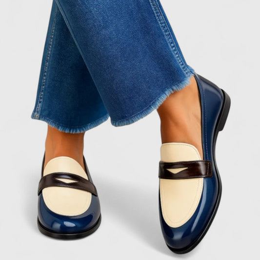 Francesca | Mocasines Bicolor para Mujer