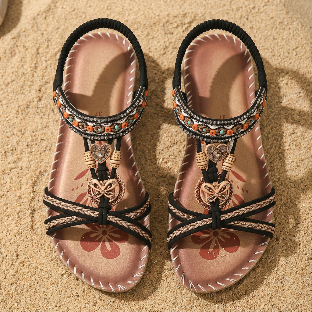 Sandalias Bohemias Comfort Assunta