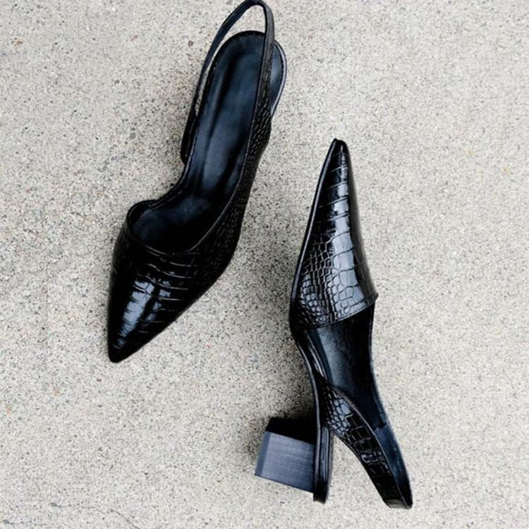 Graziella | Zapatos de Tacón para Mujer con Punta Ancha