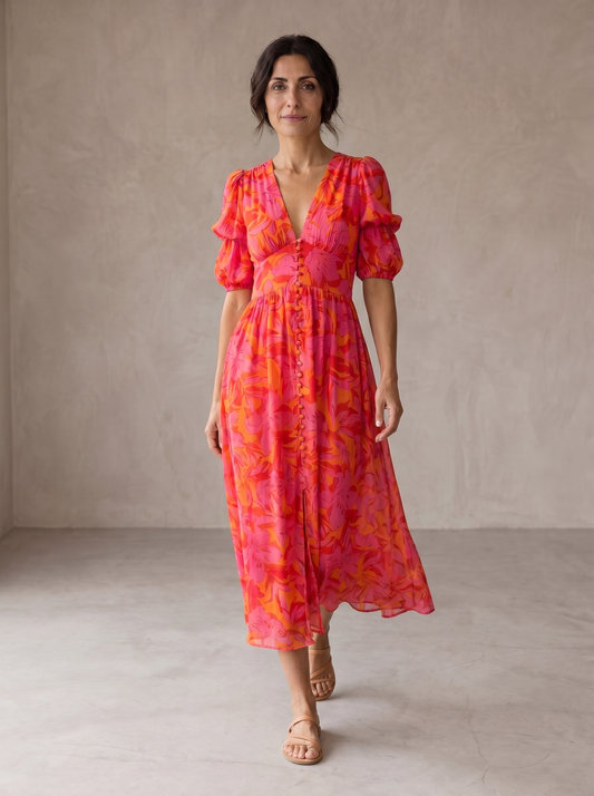 Amara | Sunlit Glow Maxi Dress