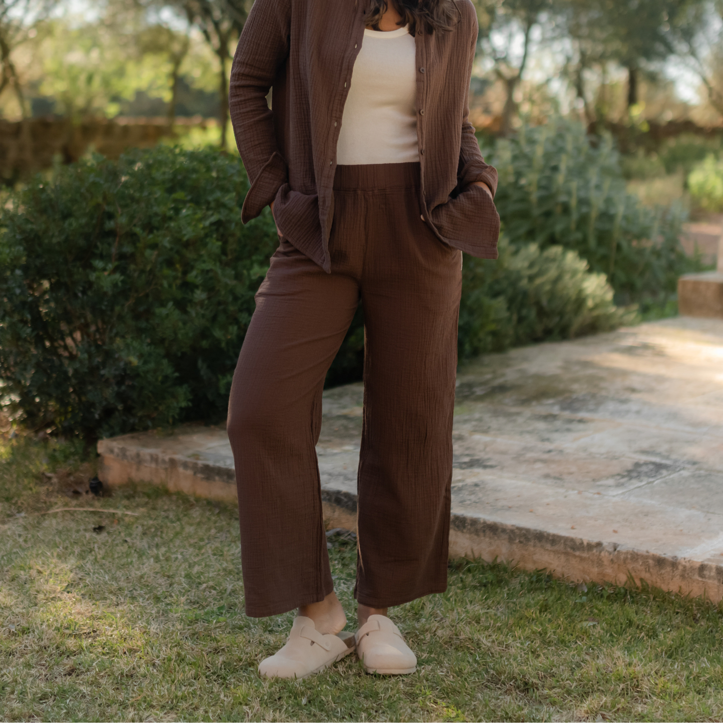 Pantalón de muselina Leja
