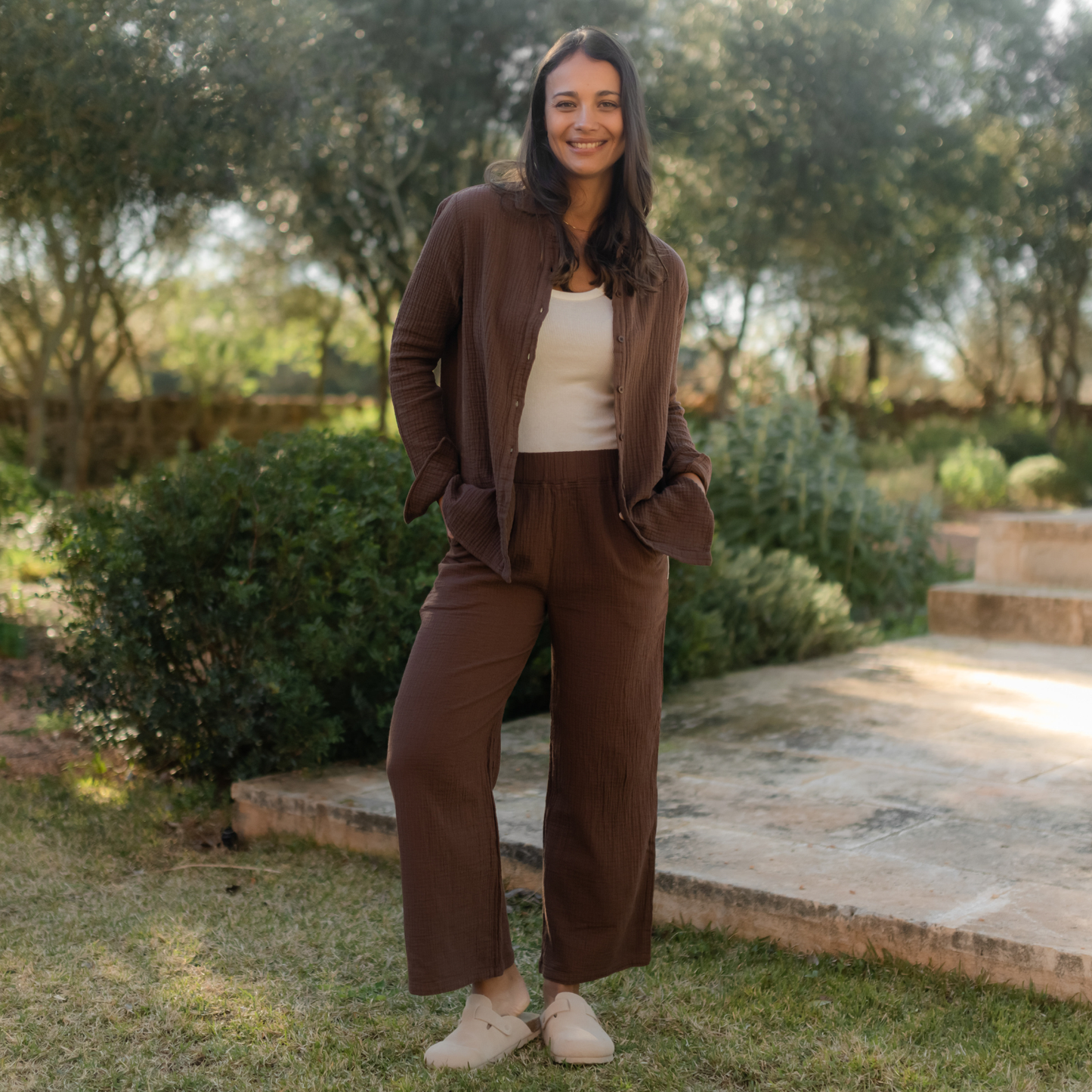 Pantalón de muselina Leja