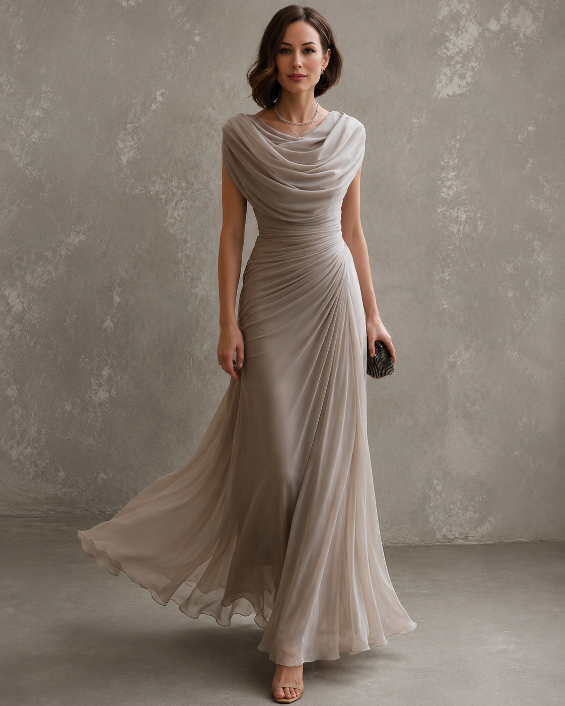 Vestido Maëlle Largo Elegante