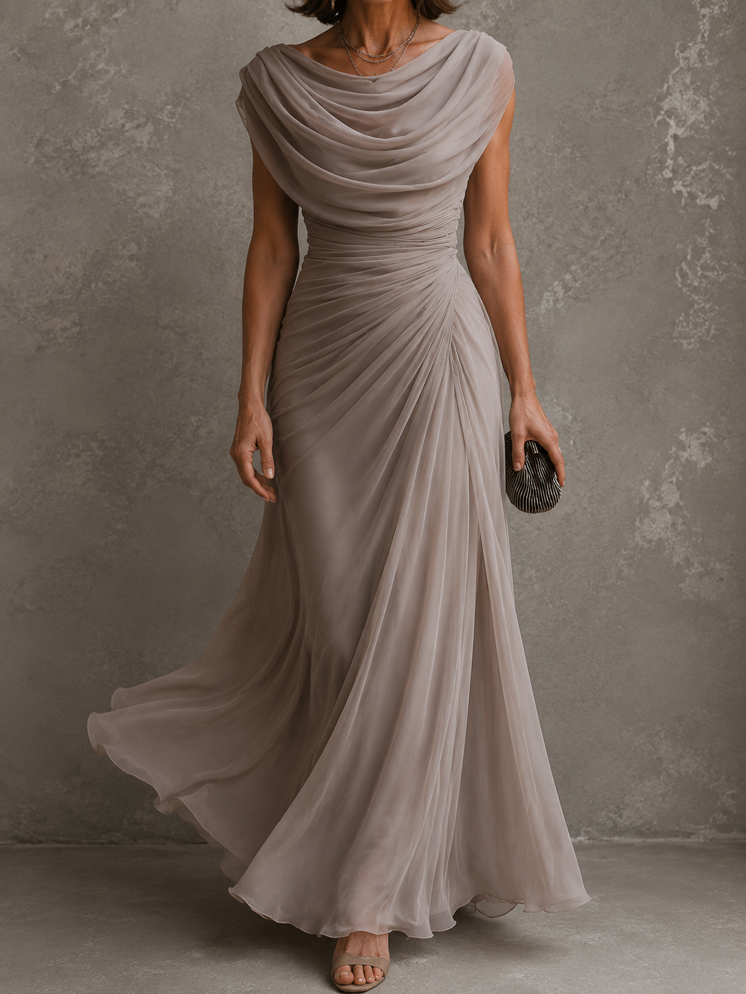 Vestido Maëlle Largo Elegante