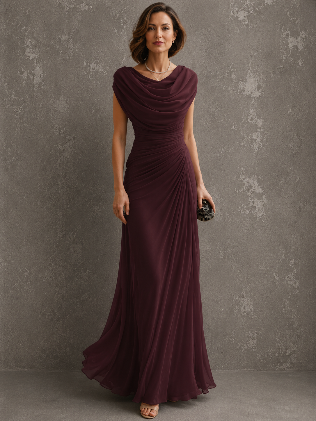 Vestido Maëlle Largo Elegante