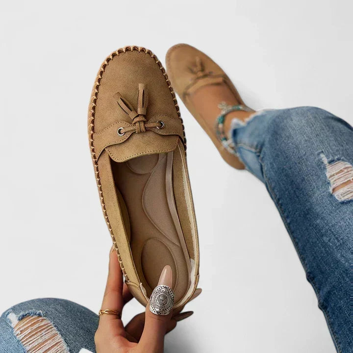 Maria | Mocasines para Mujer con Moño