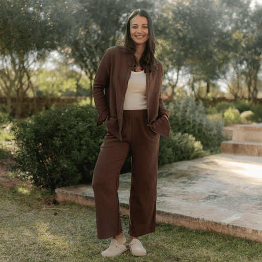 Blusa de muselina Fenja