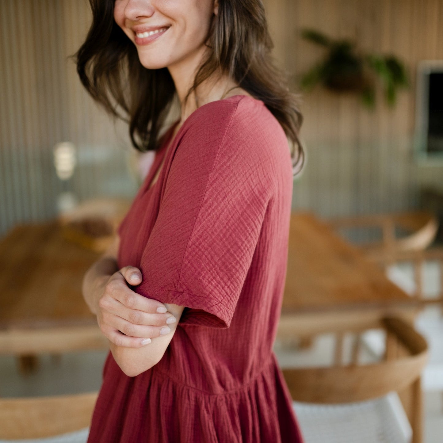 Vestido de muselina Alma