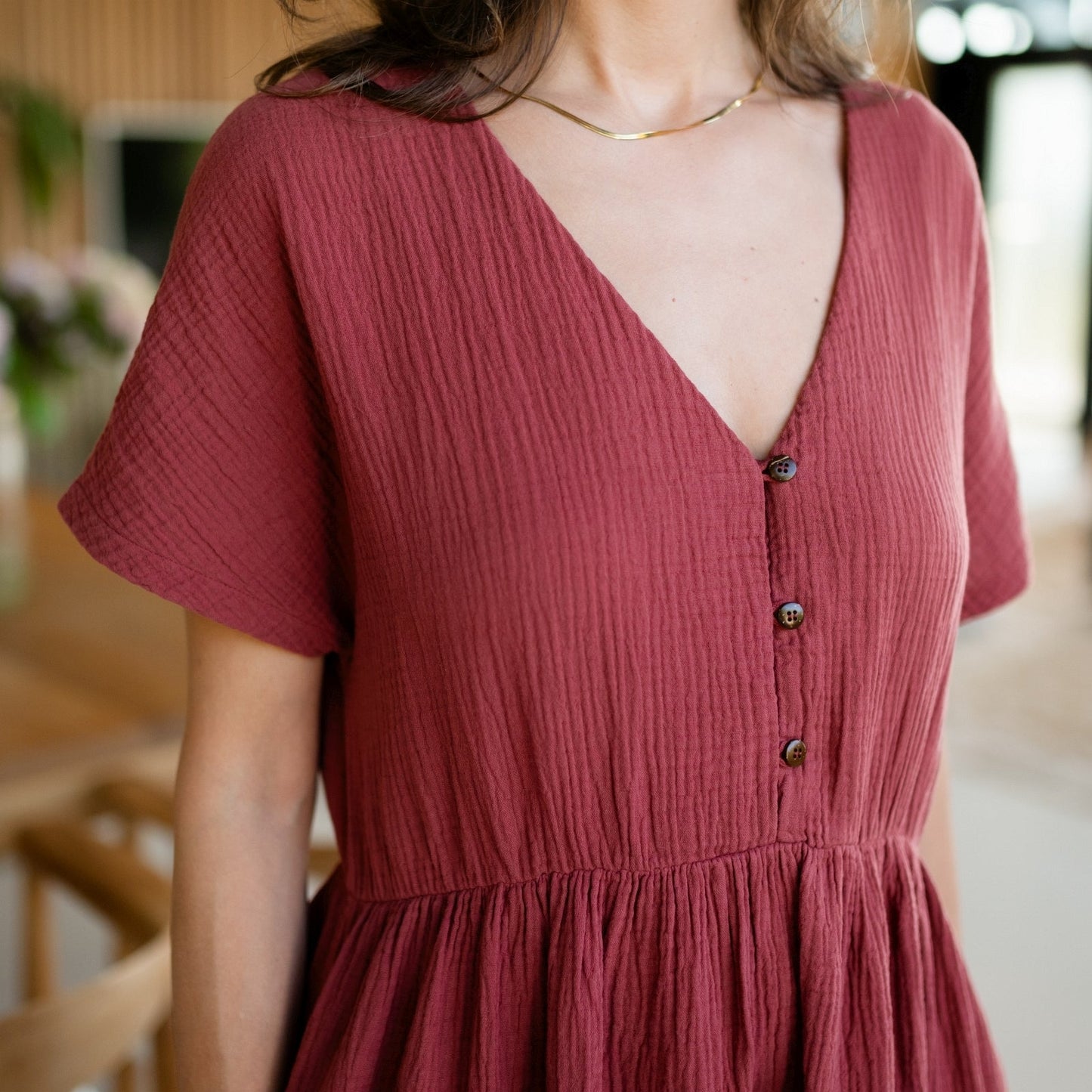 Vestido de muselina Alma