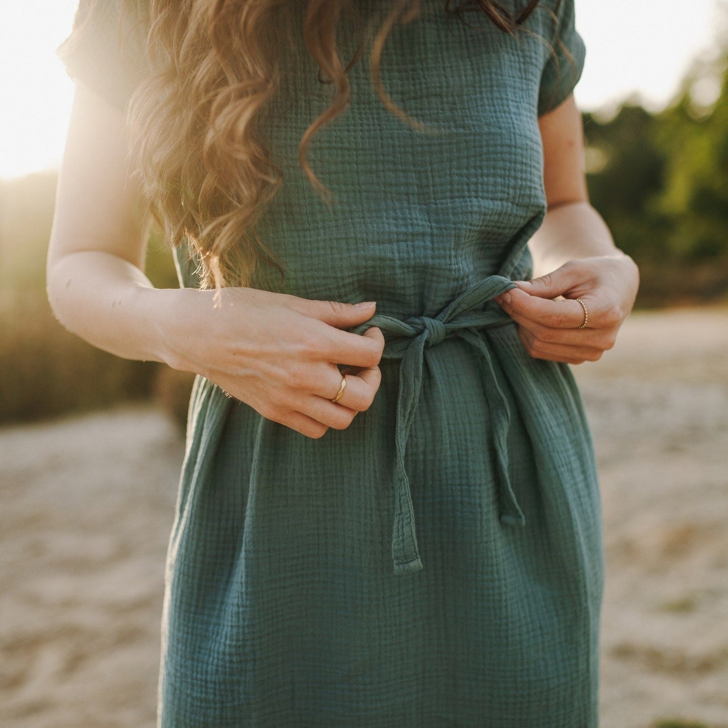 Vestido de muselina Elin