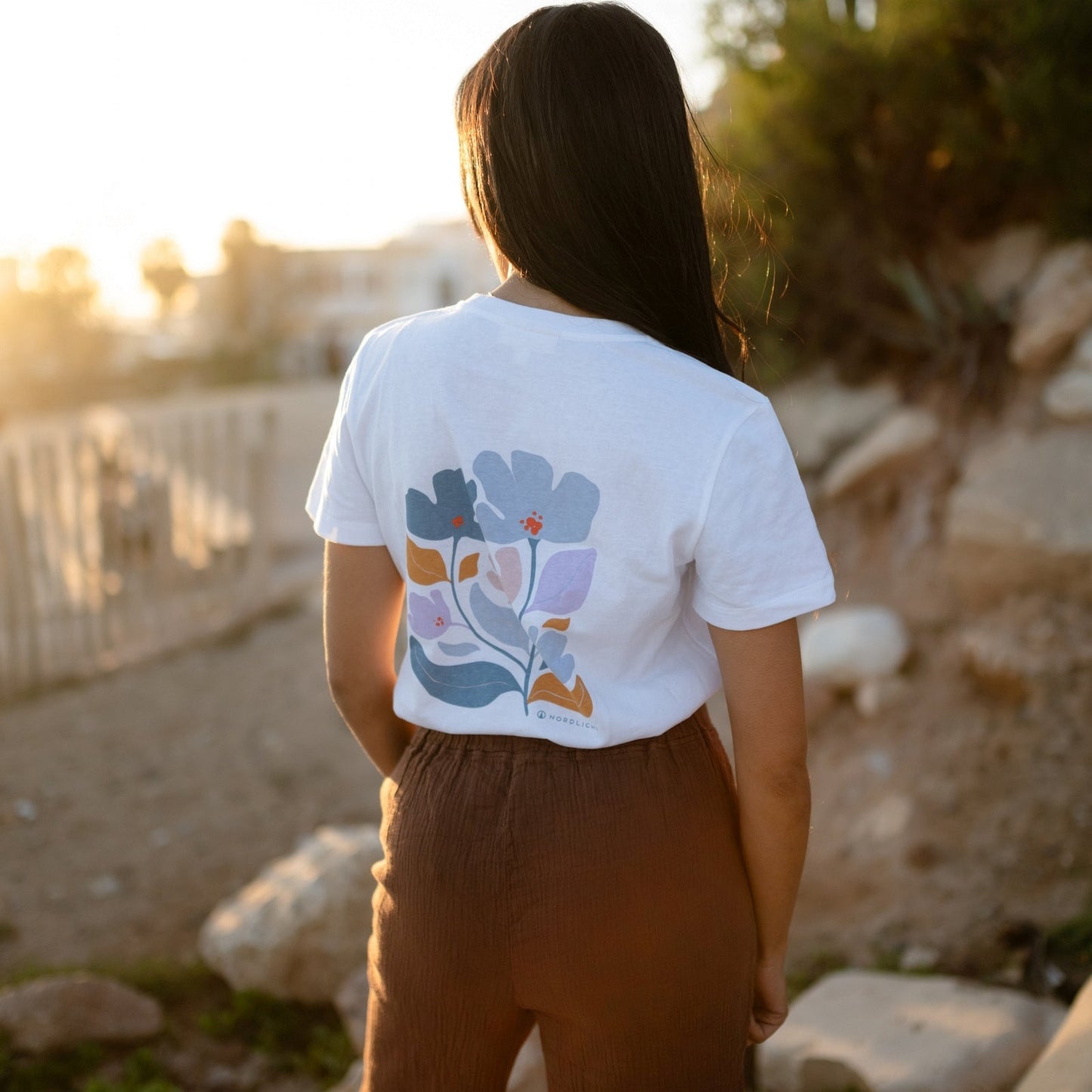 Playera estampada Alva