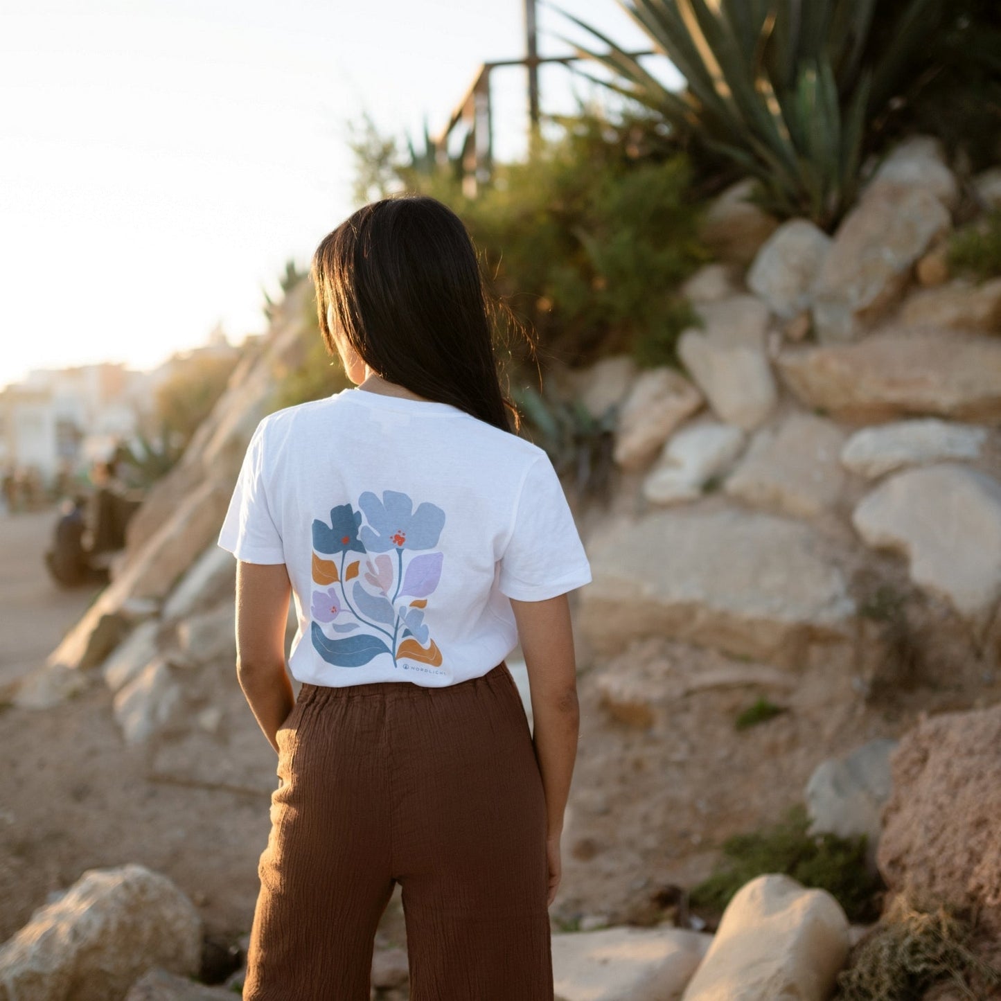 Playera estampada Alva