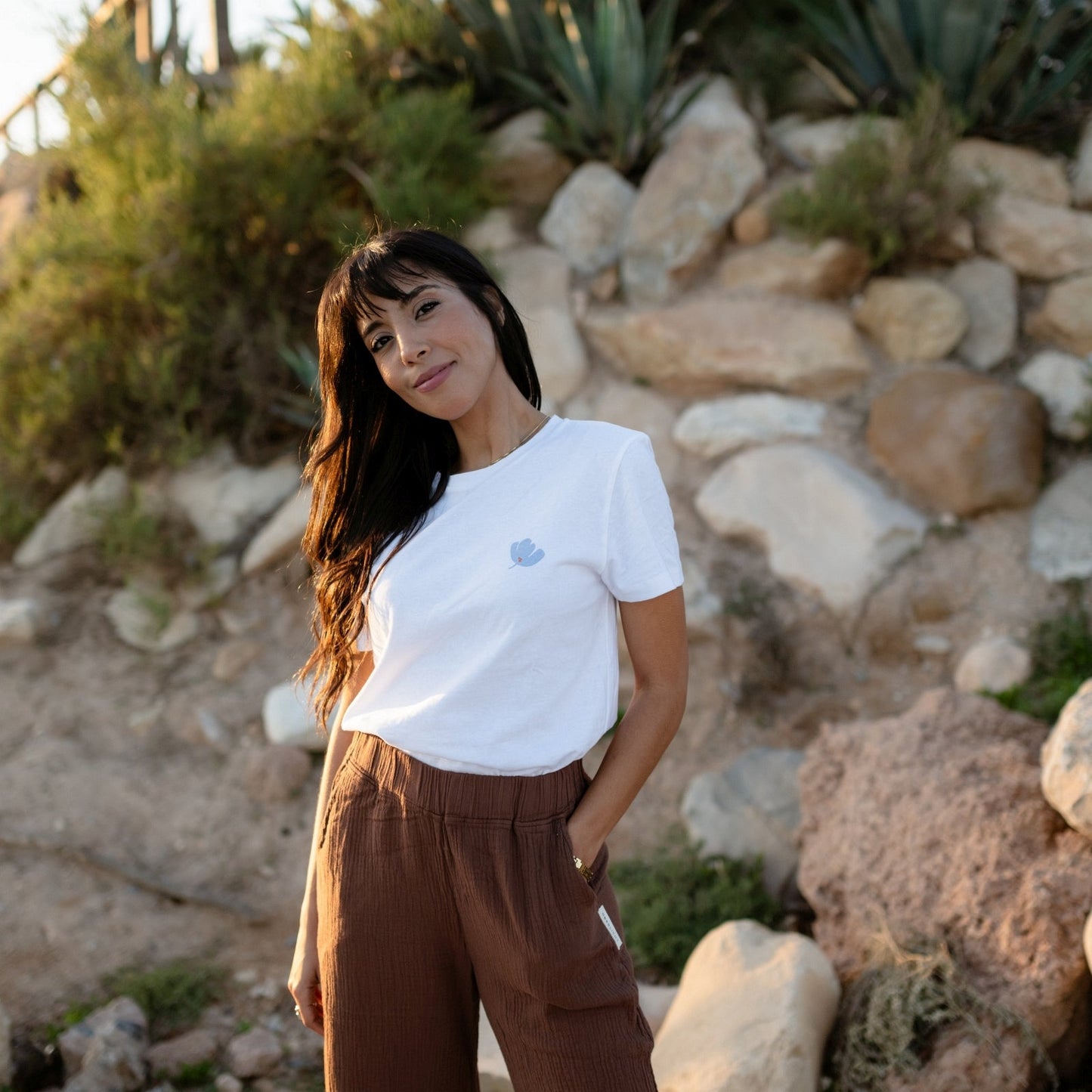 Playera estampada Alva