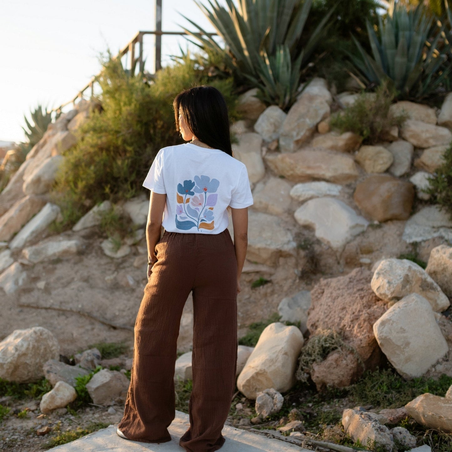 Playera estampada Alva