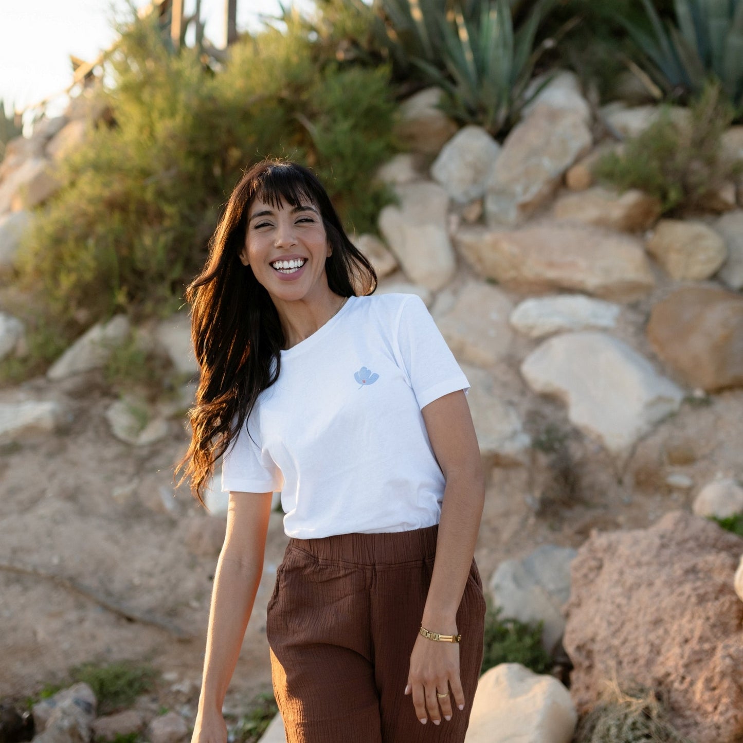 Playera estampada Alva