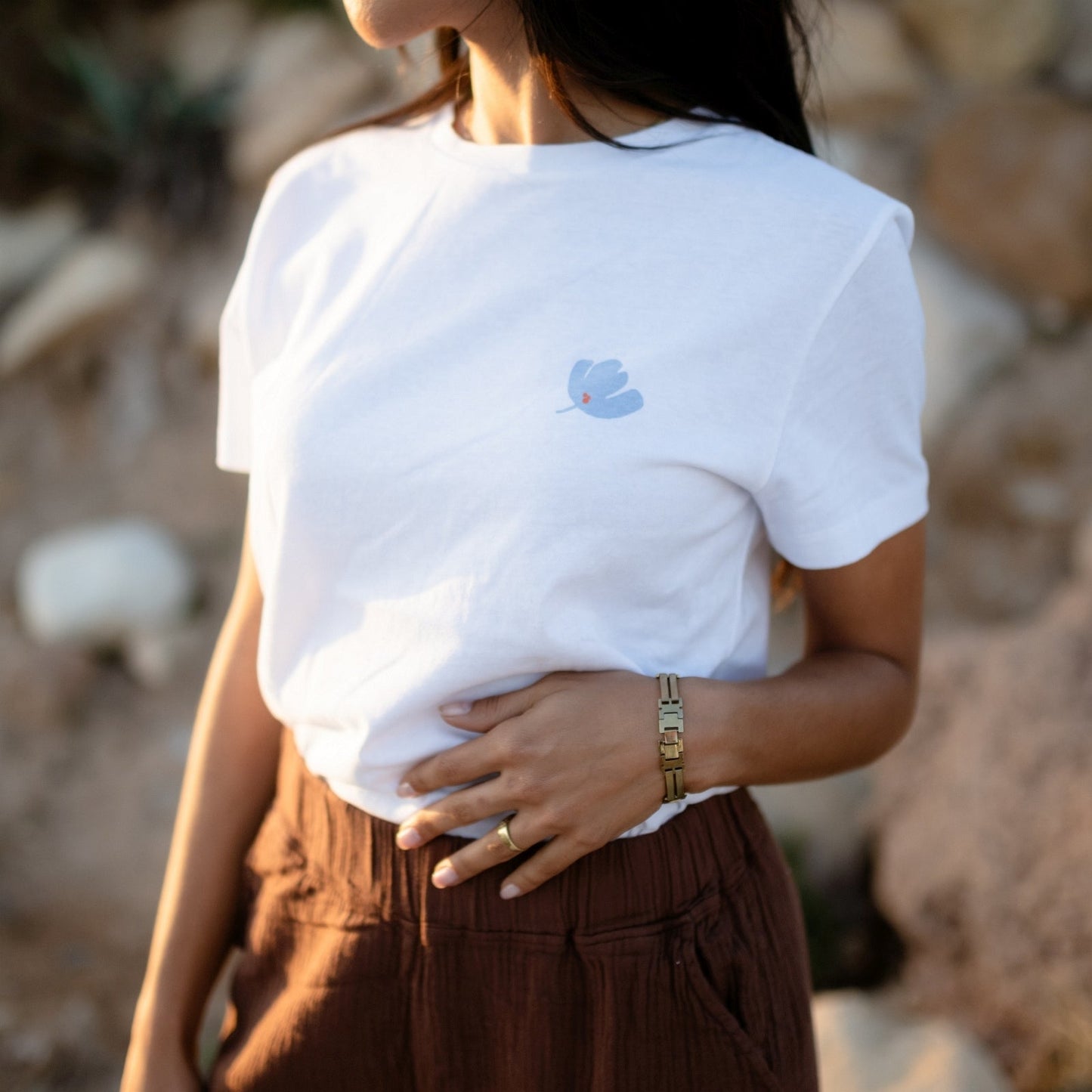 Playera estampada Alva