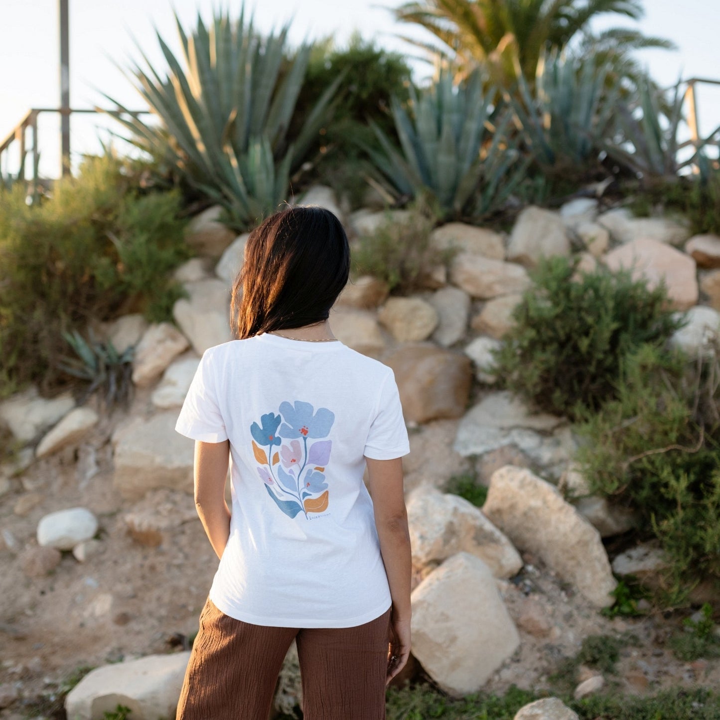 Playera estampada Alva